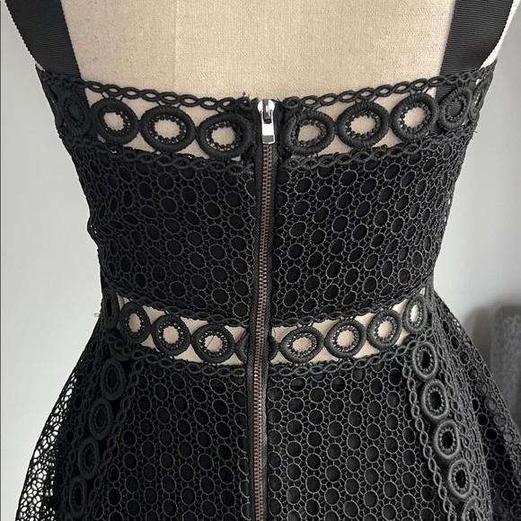 Maje Ravi Grommet-Detail Lace Dress - Picture 7 of 12